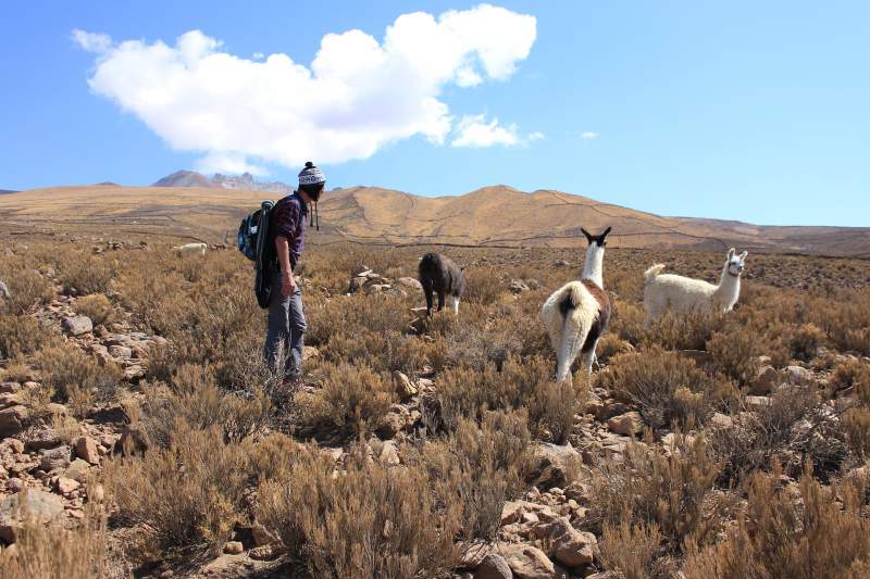 backpacking south america