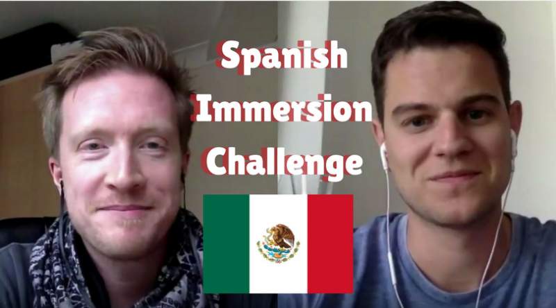 Spanish Immersion Challenge olly richards jan van der aa