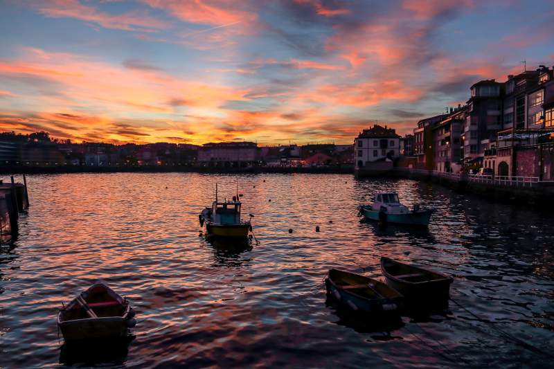 asturias spain evening