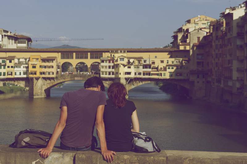 ponte vecchio italian greetings