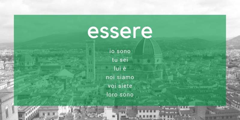 italian verb conjugation essere