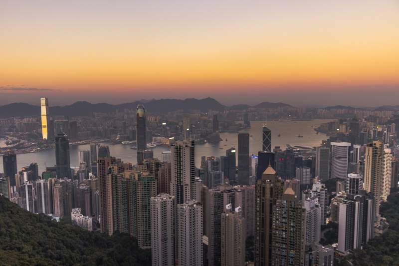 Hong Kong evening