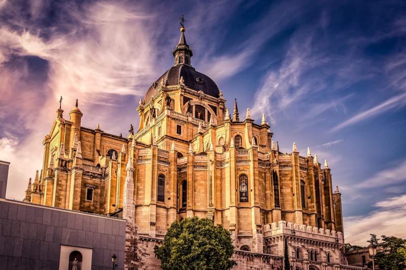 cathedral Almudena Spain