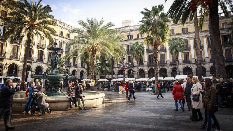 square in Spanish city