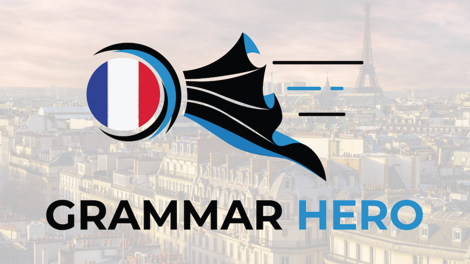 fransk grammatik hjälte