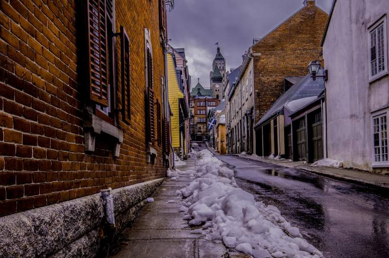 street in Quebec