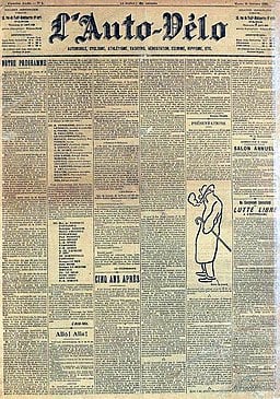 First edition of L'Auto