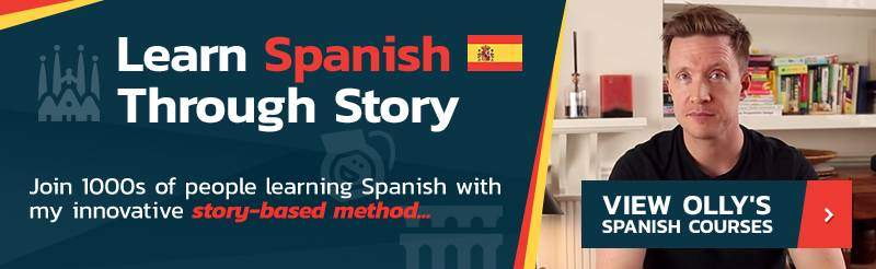 learn spanish through stroy