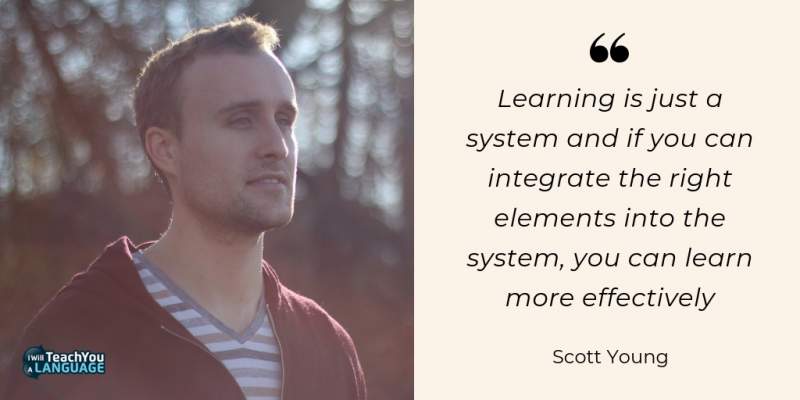 scott young quote learning system