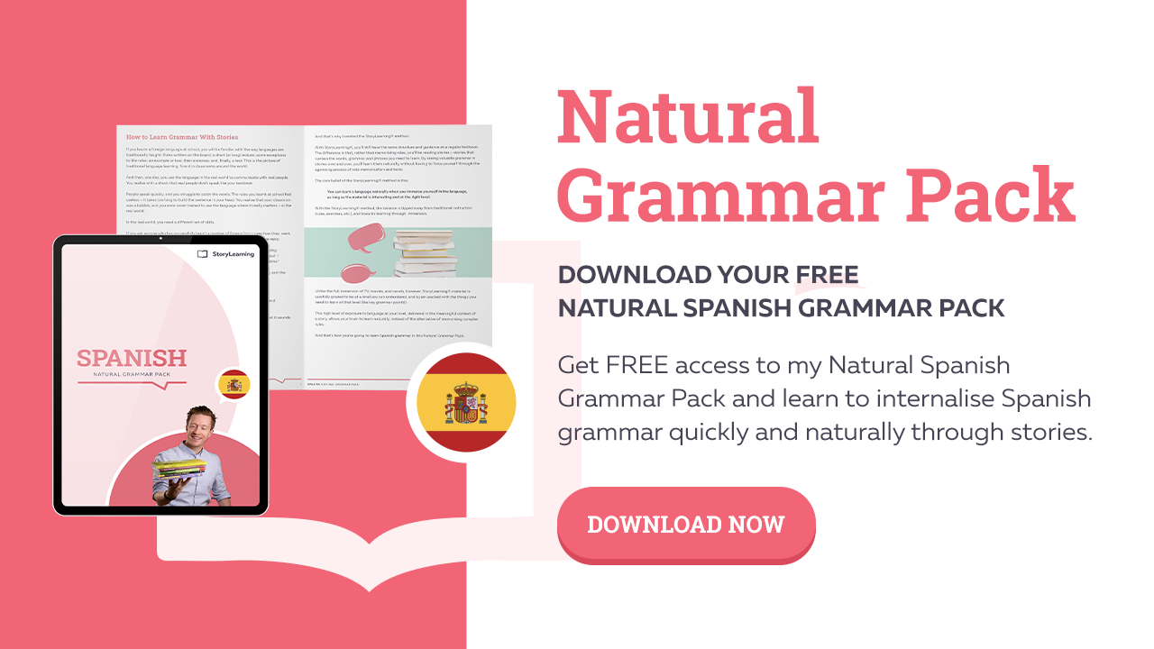 Spanish grammar pack