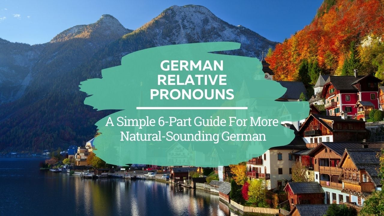 German relative pronouns