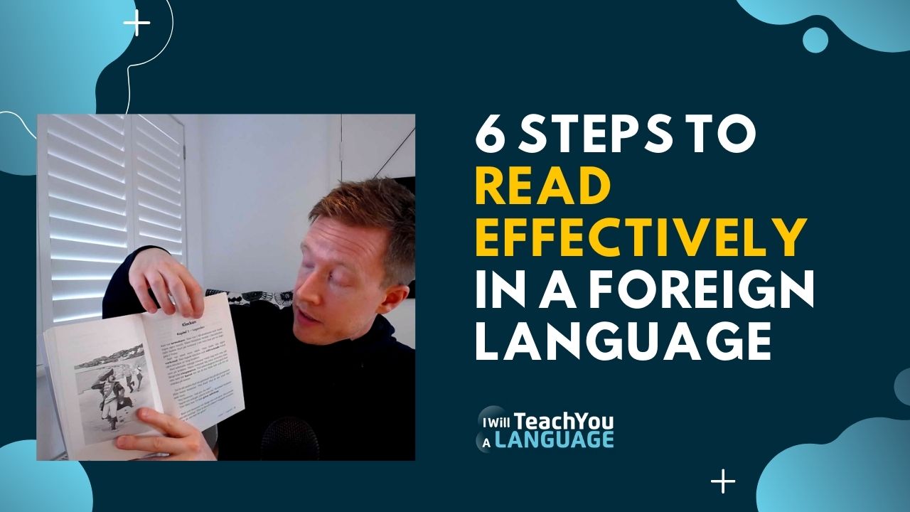 6 steps to read effectively in a foreign language