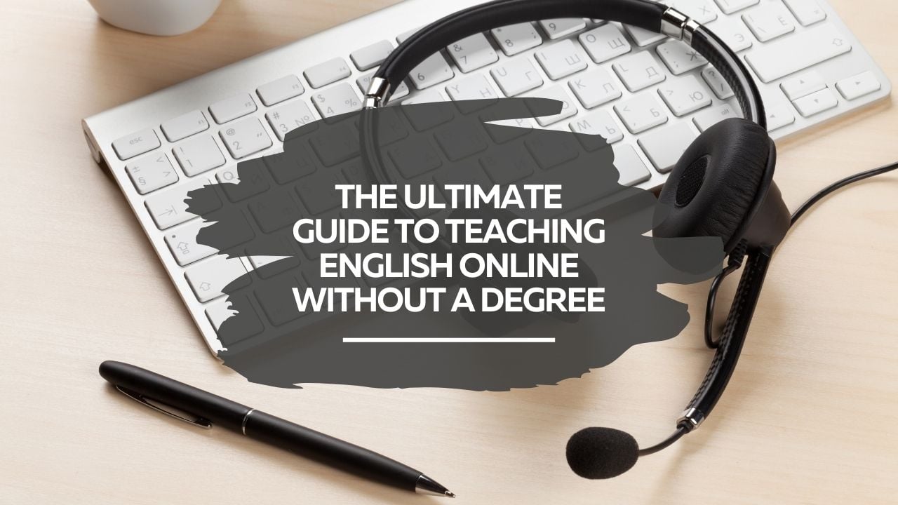 teach English online no degree