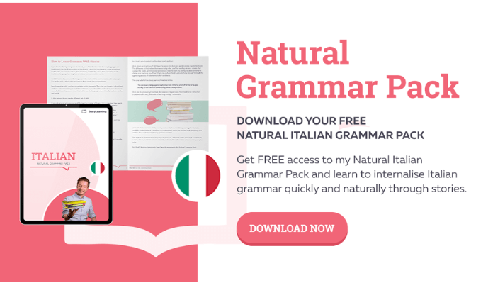 Italian natural grammar