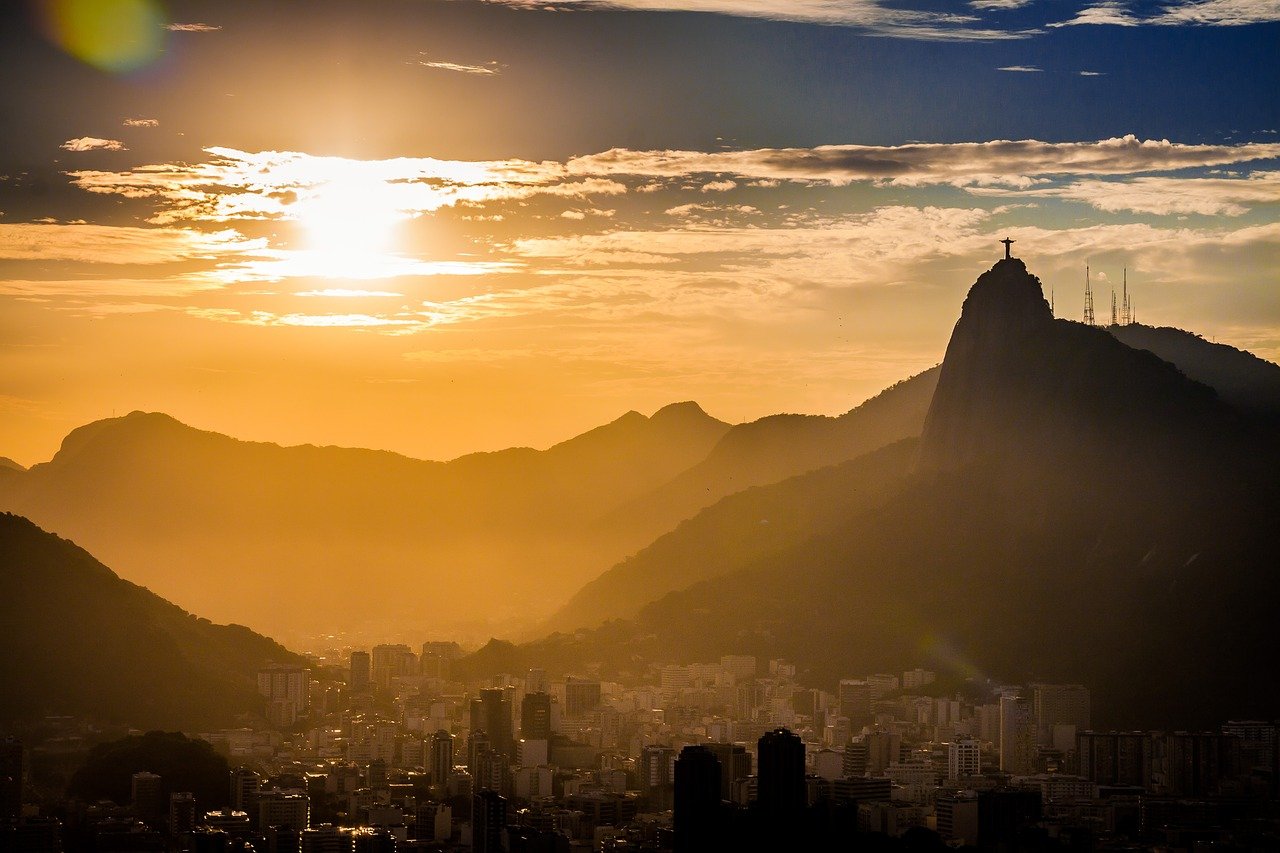 rio-de-janeiro at sunset