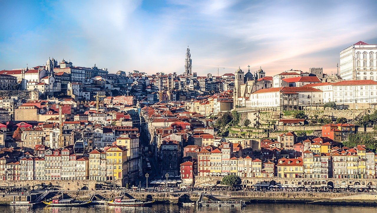 view of Porto, Portugal