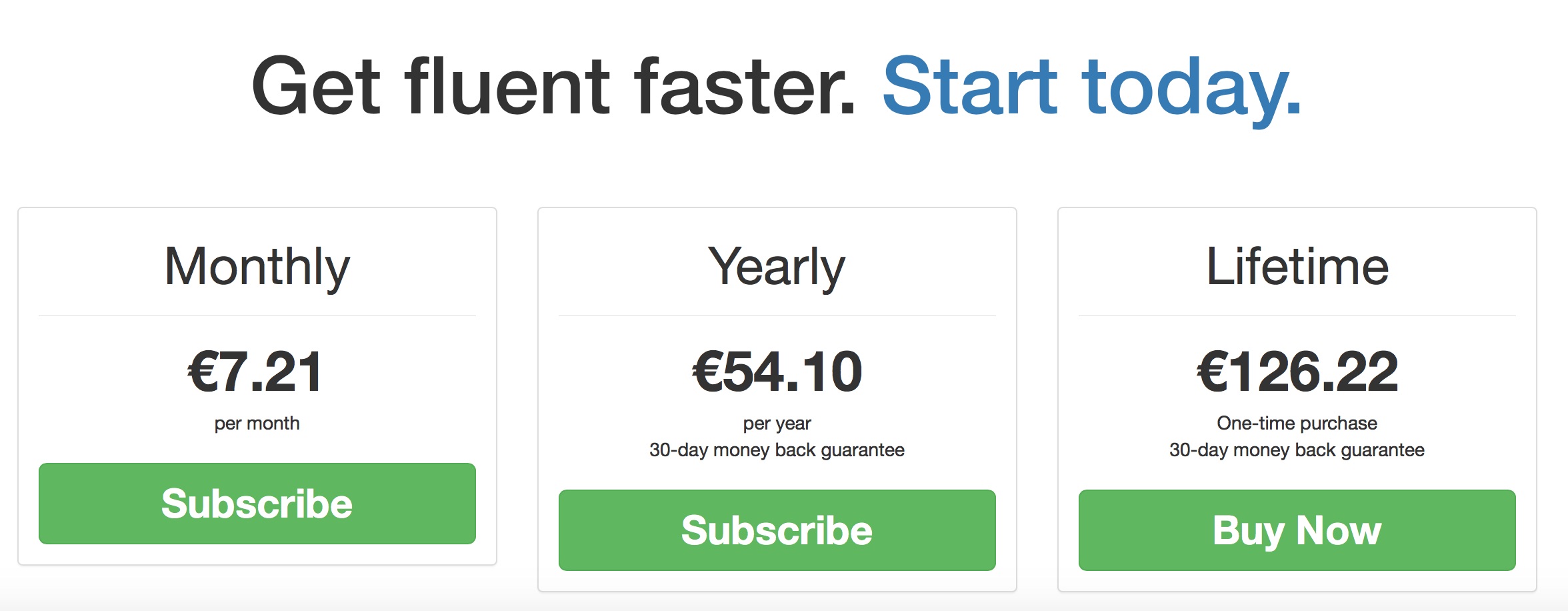 Clozemaster review pricing