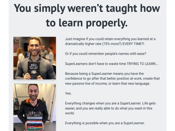 How to learn things fast