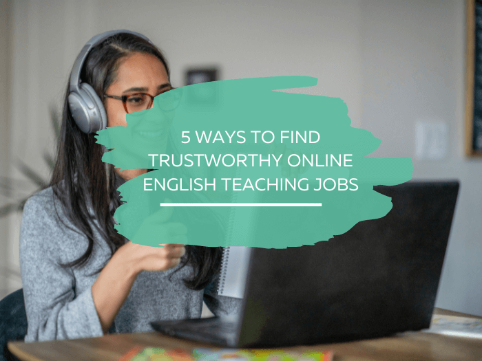 find an English teaching job