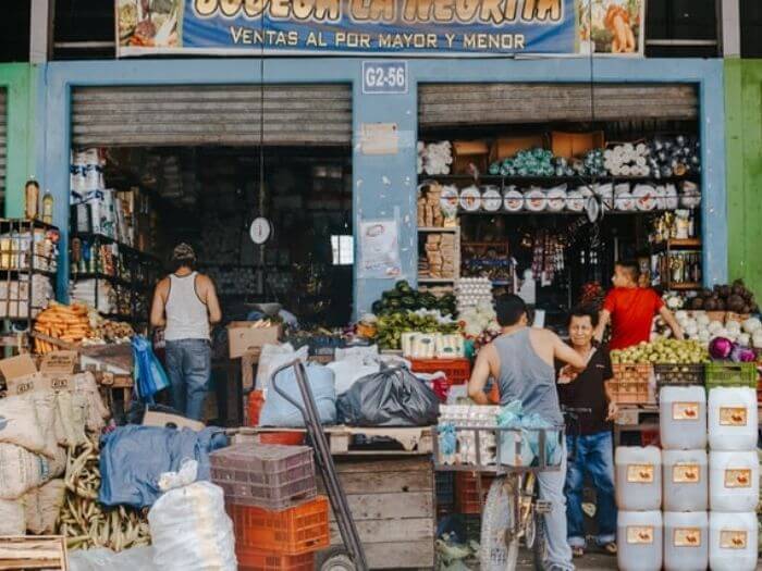 market in honduras