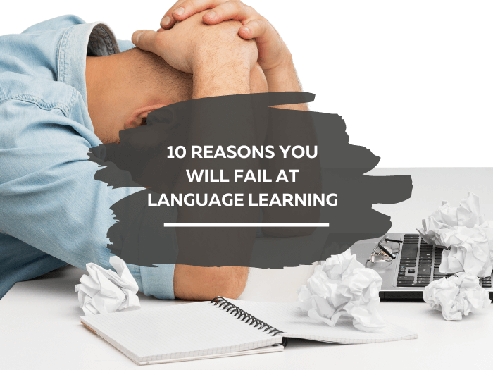 Language learning failures