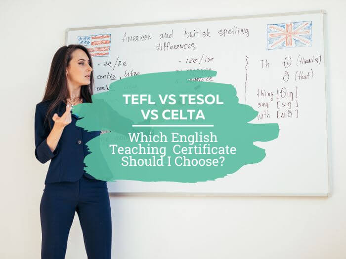 TEFL vs TESOL vs CELTA Which English Teaching Certificate Should I Choose?