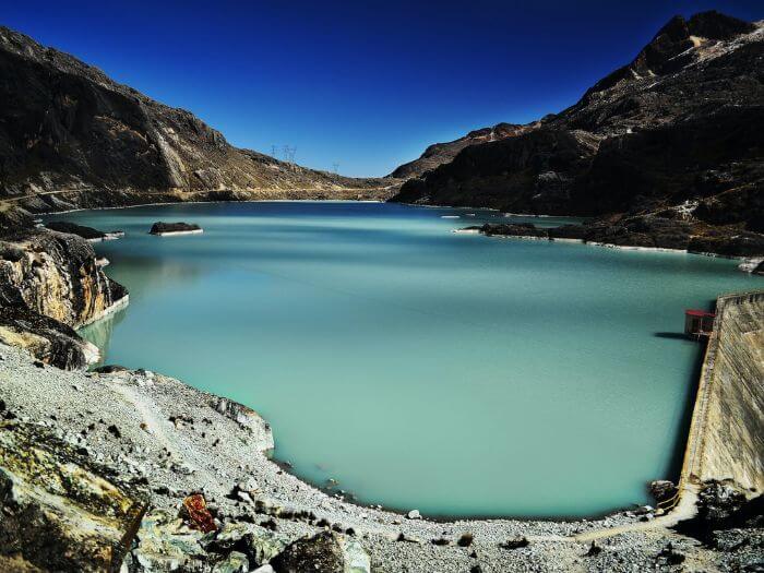 a lake in bolivia