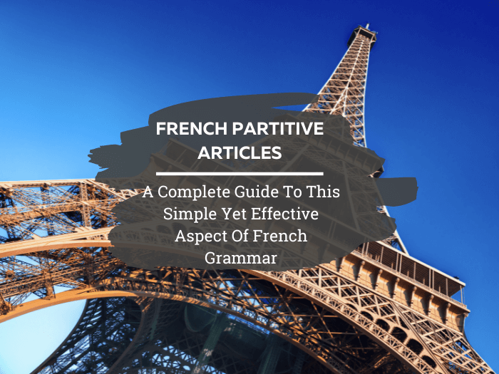 Partitive articles