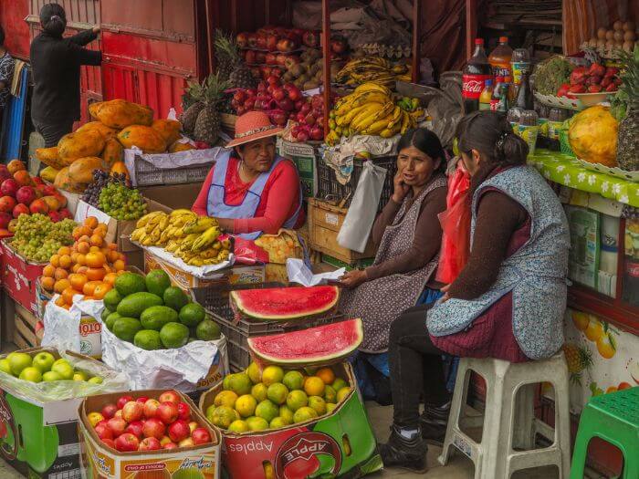 bolivian market