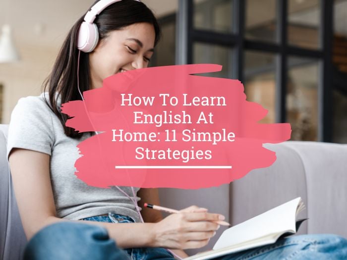 How to learn English at home