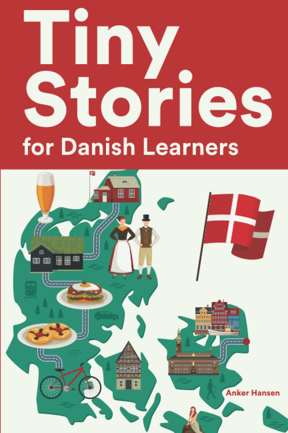 Danish language books Tiny Stories for Danish Learners 