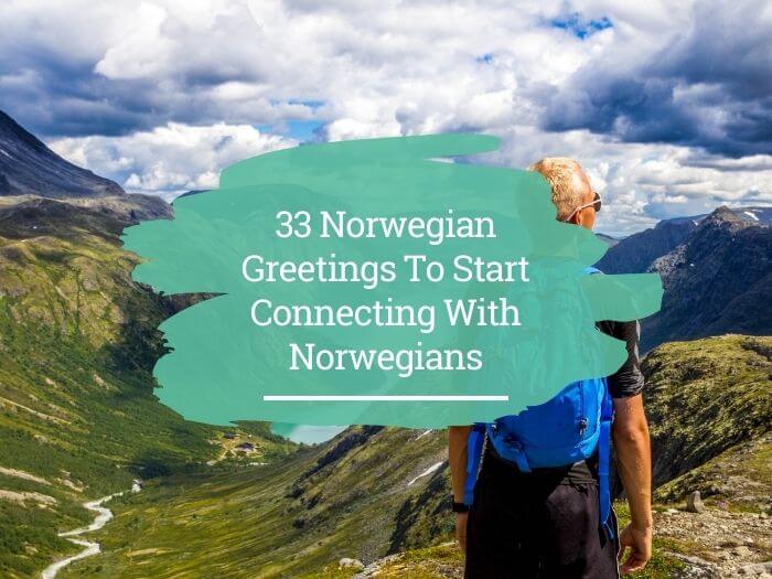 Norwegian greetings