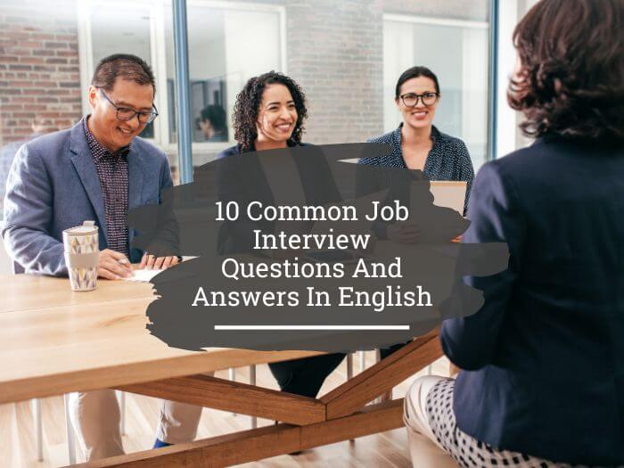 interview questions and answers in English