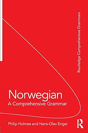 Learning Norwegian books - Norwegian A Comprehensive Grammar 