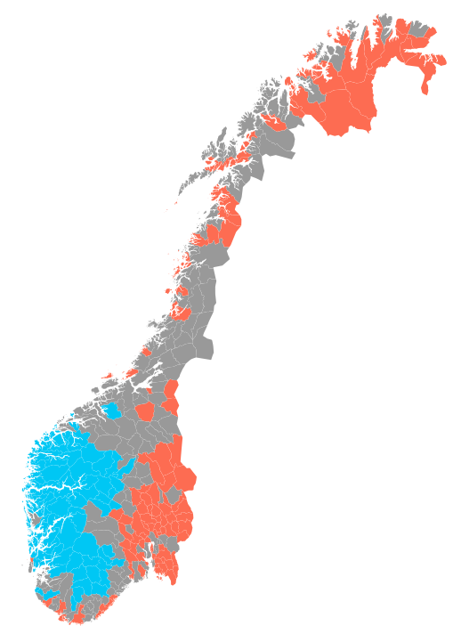 Norwegian dialects Western Norwegian dialect 