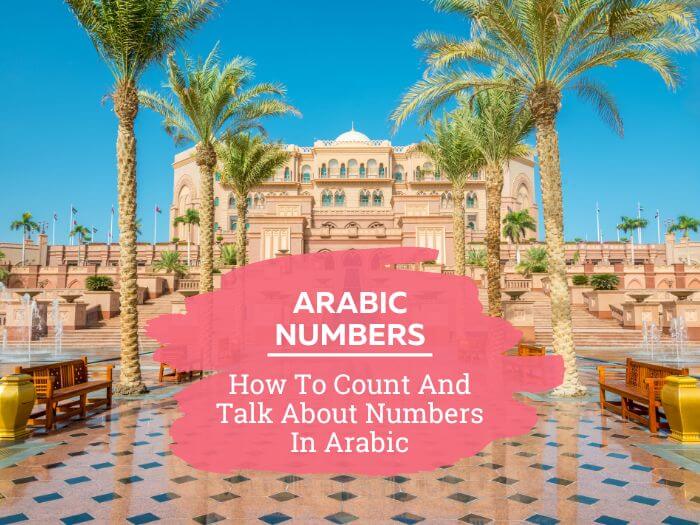 Arabic numbers