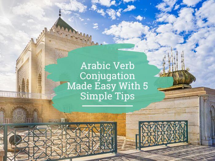 Arabic verb conjugation