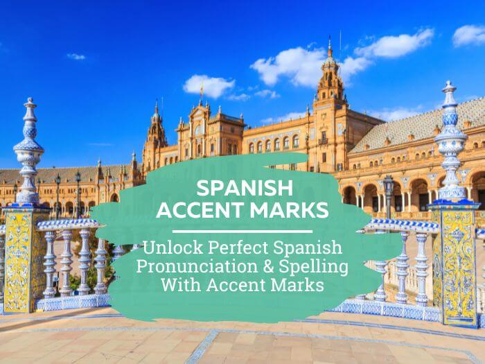 Spanish accent marks