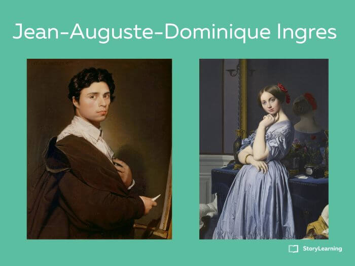 Famous French artists Jean-Auguste-Dominique Ingres Jean-Auguste-Dominique Ingres