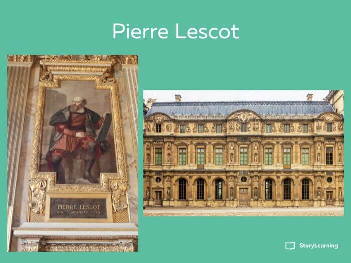 Famous French artists Pierre Lescot Pierre Lescot