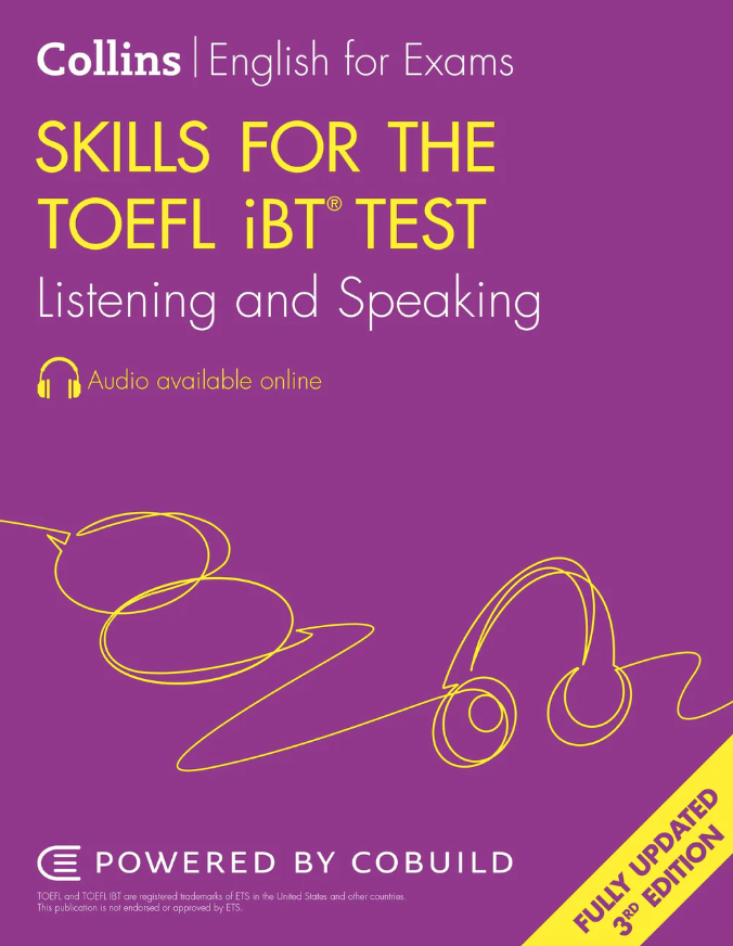 TOEFL book Collins English for the TOEFL Test - Skills for the TOEFL iBT® Test