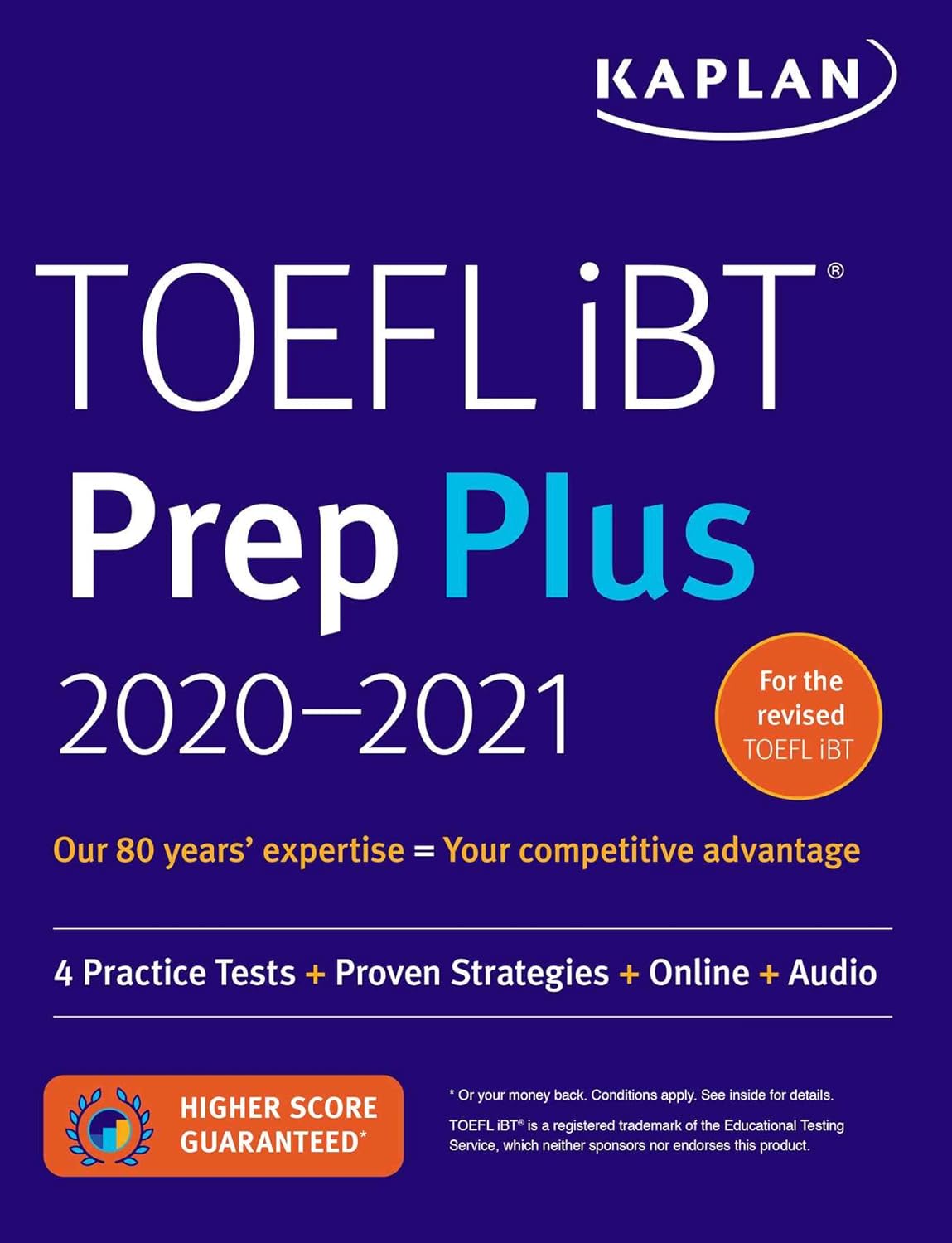 TOEFL Book Kaplan’s TOEFL iBT Prep Plus 2020-2021