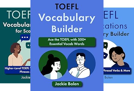 TOEFL book TOEFL Prep Books by Jackie Bolen 