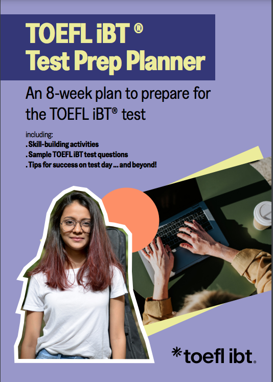 TOEFL book TOEFL iBT ® Test Prep Planner