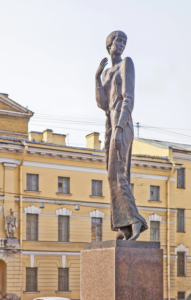 famous Russian authors Anna Andreyevna Akhmatova