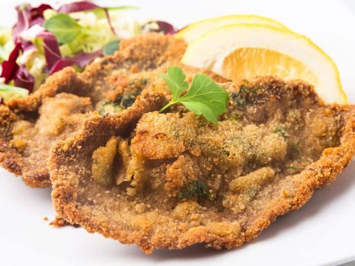 traditional italian dishes cotoletta alla milanese