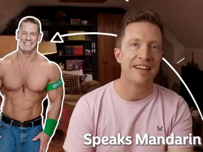 John Cena speaking Chinese 