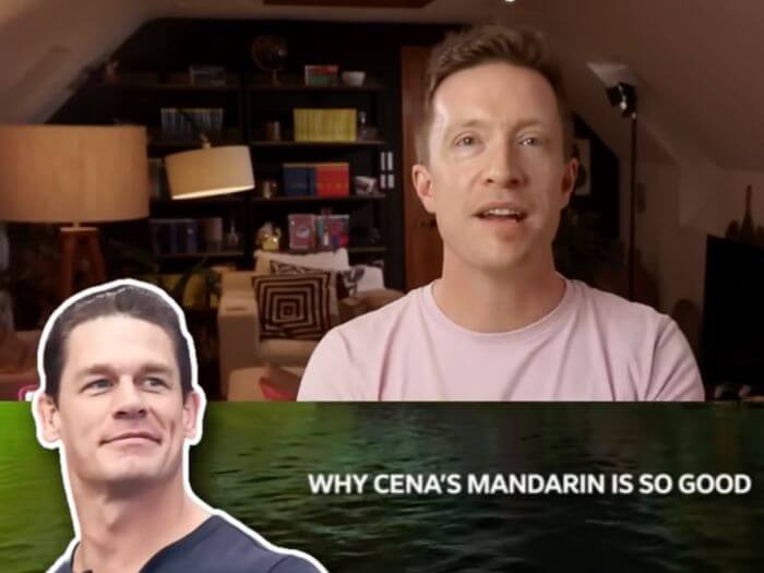 Why does John Cena know Chinese? 