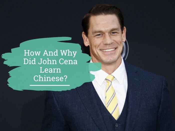 Why does John Cena speak Chinese?