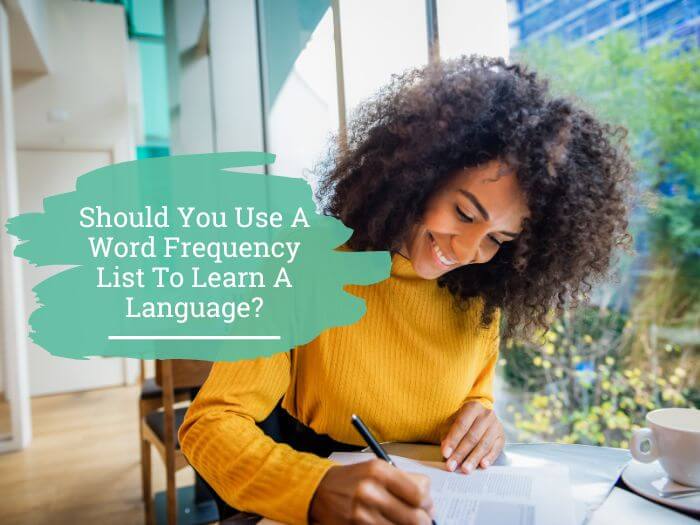 word frequency list